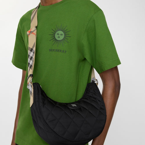 Burberry Large Horseshoe Crossbody Bag