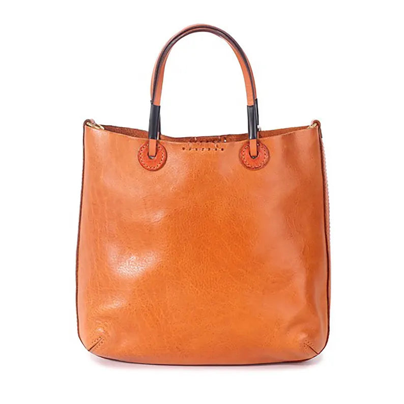 The Mini Artisan Tote: Vegetable-Tanned Leather Crossbody